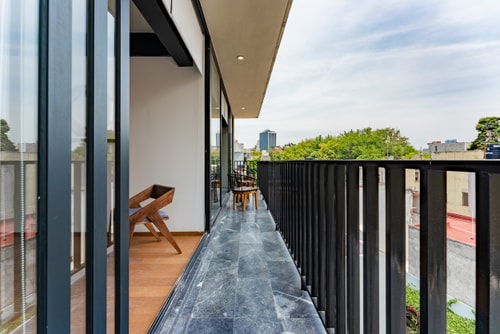 VH | Cómodo espacio + balcón & wifi | Condesa | 97 21 Virtual Homes