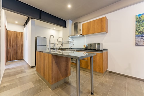 VH | Condesa apt 2 BR + Patio + wifi | 83 20 Virtual Homes