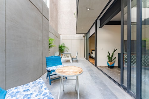 VH | Condesa apt 2 BR + Patio + wifi | 83 15 Virtual Homes