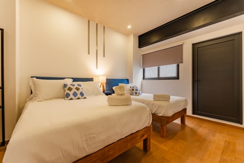 VH | Condesa apt 2 BR + Patio + wifi | 83 30 Virtual Homes