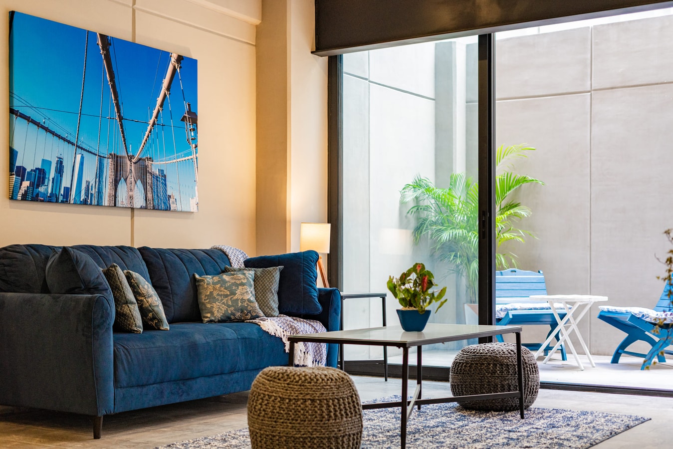VH | Condesa apt 2 BR + Patio + wifi | 83 Virtual Homes