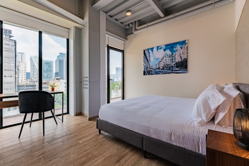 VH | industrial Apt. Roma Norte, enjoy view | 315 5 Virtual Homes