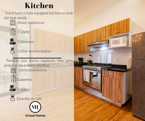 VH | Stylish loft + Wifi & Washing Room | Roma Norte | 163 9 Virtual Homes