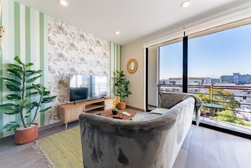 VH | Espacioso Depa Roma Sur | 2 hab + wifi | 344 12 Virtual Homes