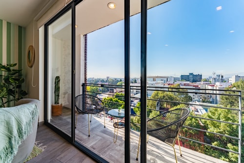 VH | Espacioso Depa Roma Sur | 2 hab + wifi | 344 14 Virtual Homes