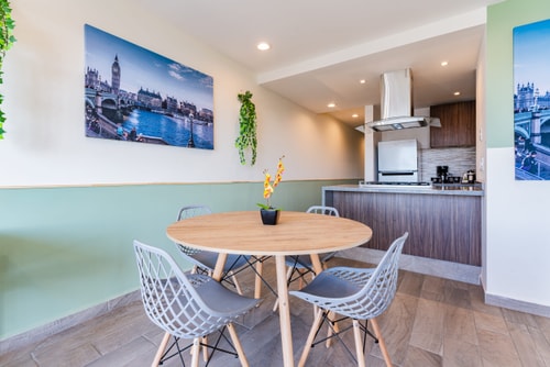 VH | Espacioso Depa Roma Sur | 2 hab + wifi | 344 11 Virtual Homes