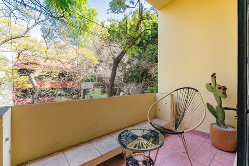 VH | Comfy Apt Condesa | 2 BR + Balcony | 214 1 Virtual Homes