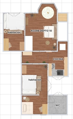 VH | Condesa walk to parks. Comfortable rest | 216 38 Virtual Homes