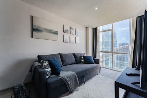 VH | Comfort in Polanco + sofa bed | 327 31 Virtual Homes