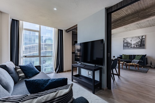 VH | Comfort in Polanco + sofa bed | 327 28 Virtual Homes