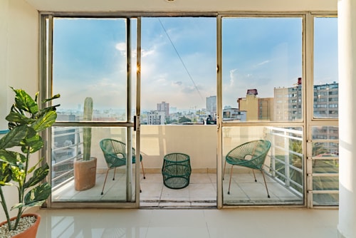 VH | Spacious Apt Condesa | Laundry Room | 198 11 Virtual Homes
