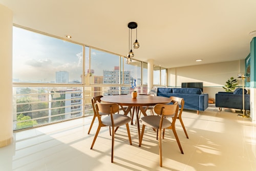 VH | Spacious Apt Condesa | Laundry Room | 198 15 Virtual Homes