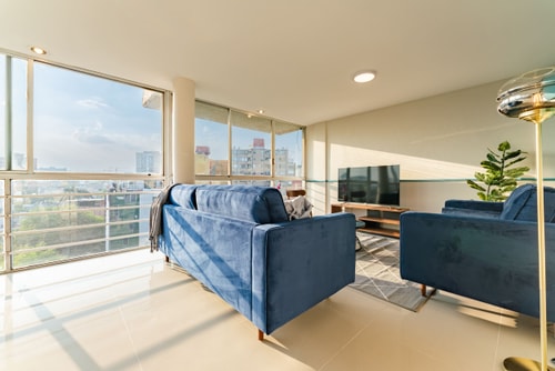 VH | Spacious Apt Condesa | Laundry Room | 198 17 Virtual Homes