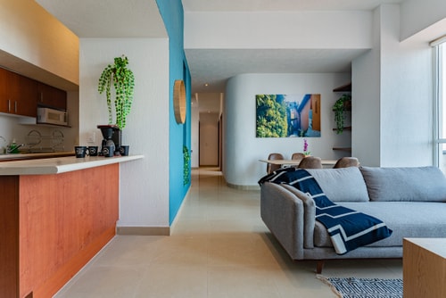 VH | 2 BR + Balcony & wifi | Polanco | 219 9 Virtual Homes
