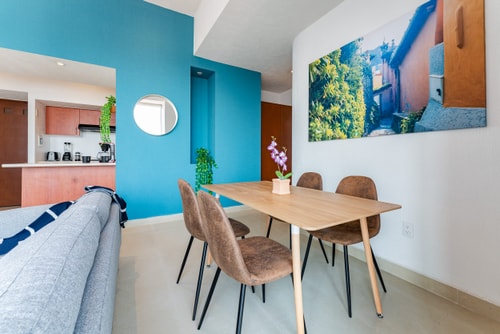 VH | 2 BR + Balcony & wifi | Polanco | 219 1 Virtual Homes