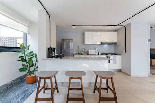 VH | Piso Completo Penthouse 14 pax + wifi | Condesa | 404 43 Virtual Homes