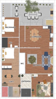 VH | Great Roma House | Rooftop & Gym | 236 12 Virtual Homes