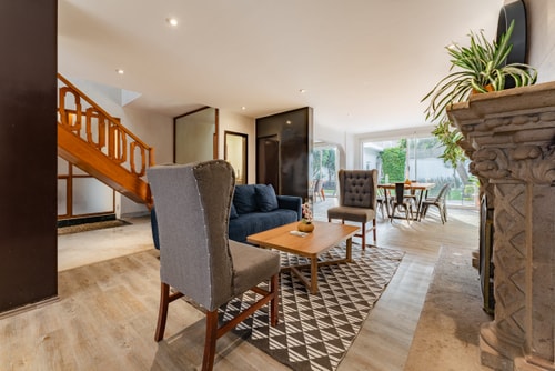 VH | Great House Polanco | Parking & Backyard | 18 15 Virtual Homes