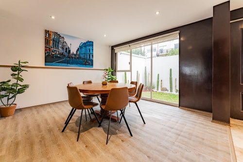 VH | Great House Polanco | Parking & Backyard | 18 22 Virtual Homes