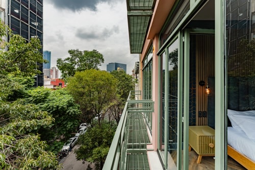 VH | Comfy loft+balcón+wifi&rooftop |Reforma | 398 20 Virtual Homes
