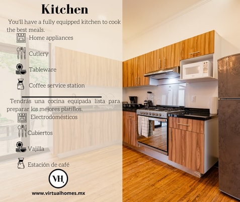 VH | Near Reforma private suite +Laundry | 192 13 Virtual Homes