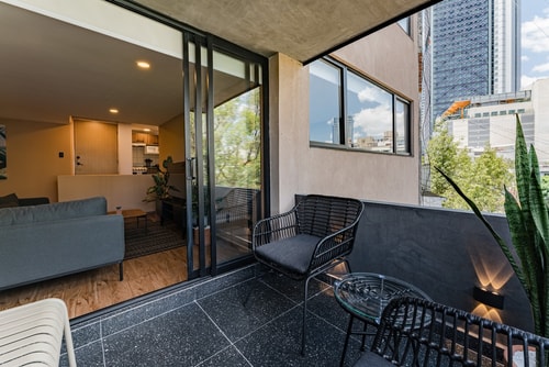 VH | Roma Norte loft terrace with great view | 152 17 Virtual Homes