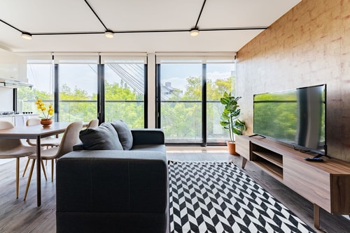 VH | Condesa | View Balcony & Rooftop + Gym | 255 0 Virtual Homes