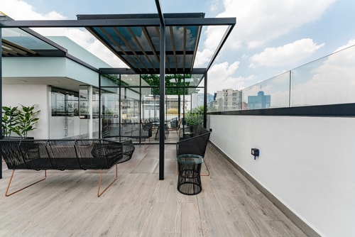 VH | Condesa | View Balcony & Rooftop + Gym | 255 37 Virtual Homes