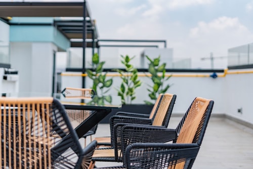 VH | Condesa | View Balcony & Rooftop + Gym | 255 42 Virtual Homes