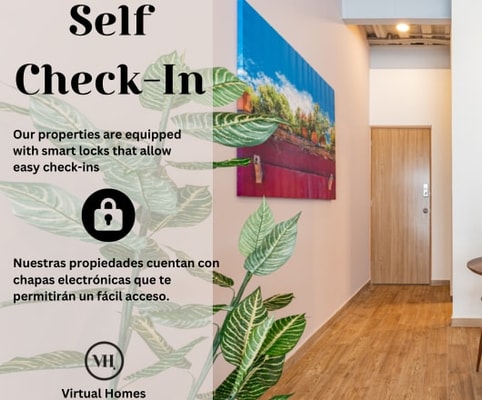 VH | Comfy Loft Roma Norte | Washer | 298 3 Virtual Homes