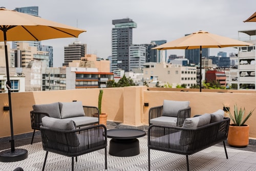 VH | Roma Norte loft terrace with great view | 152 25 Virtual Homes