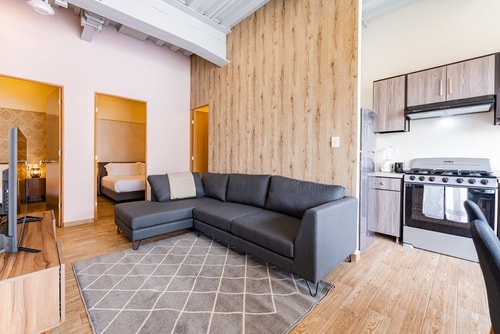 VH Roma Nte | Depa Industrial+Rooftop&Balcón | 315 14 Virtual Homes