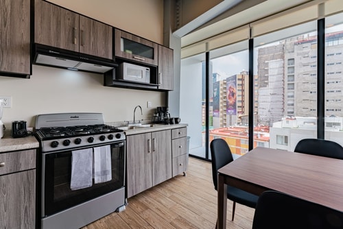 VH Roma Nte | Depa Industrial+Rooftop&Balcón | 315 20 Virtual Homes