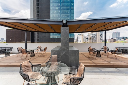 VH Roma Nte | Depa Industrial+Rooftop&Balcón | 315 45 Virtual Homes