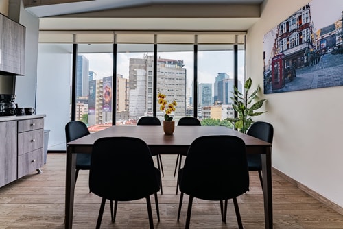 VH Roma Nte | Depa Industrial+Rooftop&Balcón | 315 9 Virtual Homes