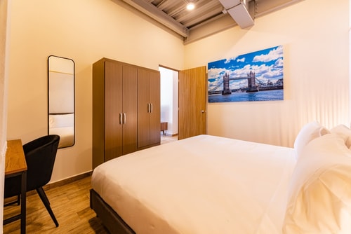 VH Roma Nte | Depa Industrial+Rooftop&Balcón | 315 29 Virtual Homes