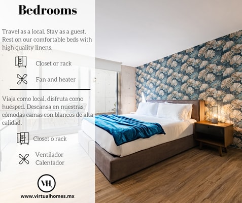 VH | Cozy suite Condesa | rooftop & wifi | 79 27 Virtual Homes