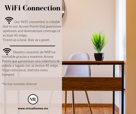 VH | Cozy suite Condesa | rooftop & wifi | 79 3 Virtual Homes