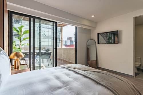 Cómodo departamento de 1 Hab cama King Size | 803 6 Virtual Homes