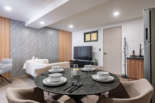 Cómodo departamento de 1 Hab cama King Size | 803 1 Virtual Homes