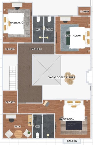 Gran Casa en corazón de la Roma + Rooftop | VH236 51 Virtual Homes