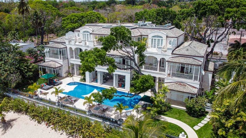 Dream Beachfront Villa in Barbados