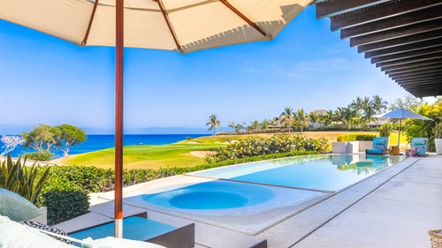 Porta Fortuna Villa With Pool, Bay and Golf Views