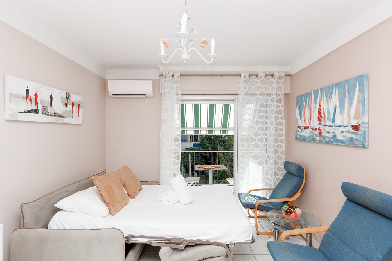 Upstays Cosy Calm 1 Bedroom with terrace and AC 9 Upstays