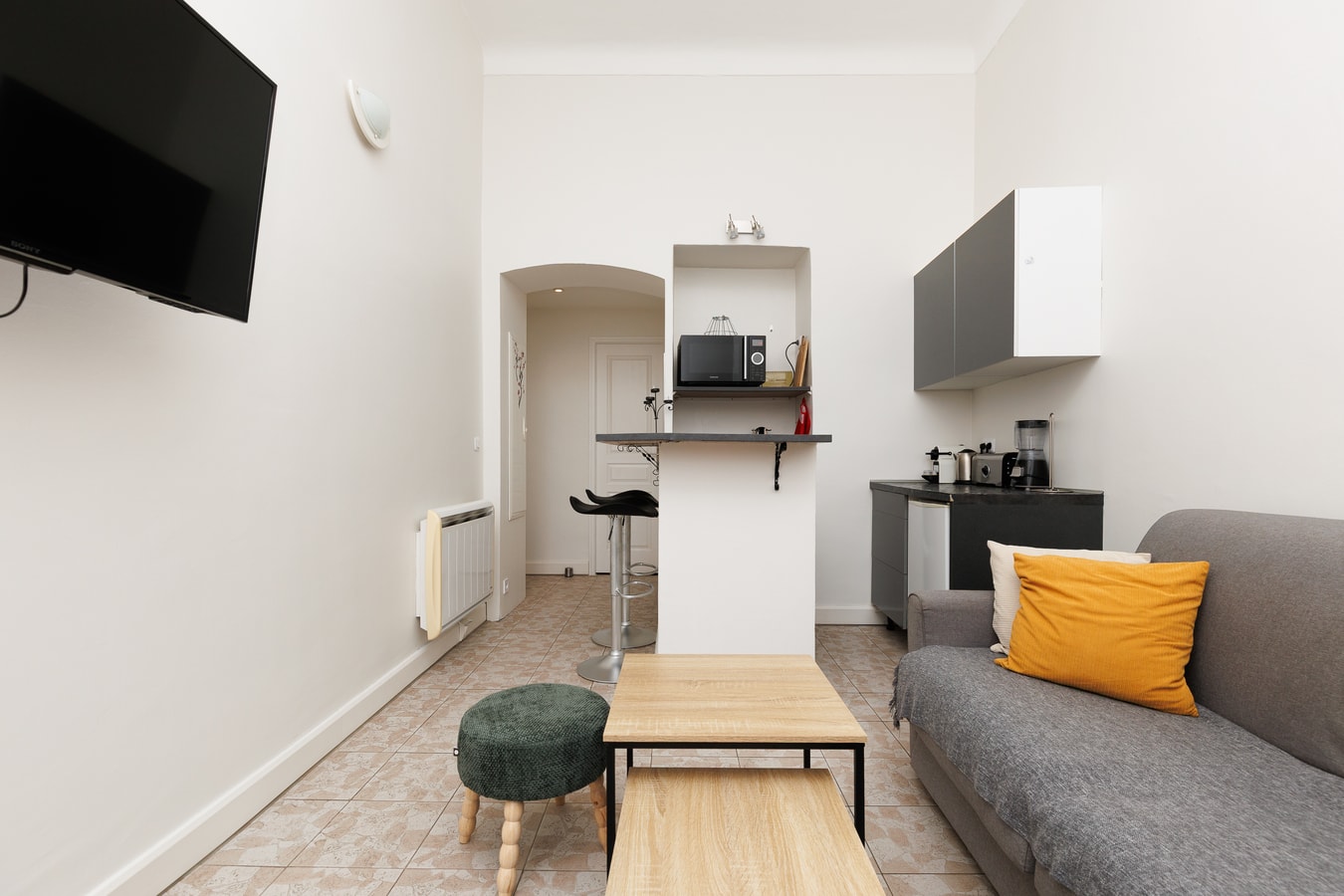 Upstays Centre 30m² Apartment Near Palais 7 Upstays