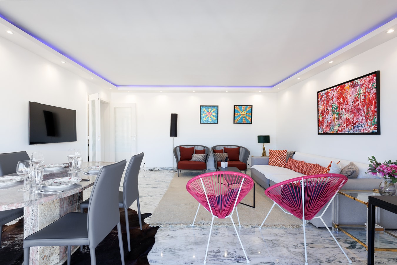 Upstays Modern sea view terrace AC 5 Upstays