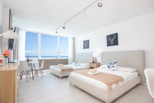 Upgraded Ocean View Apt + Free Parking