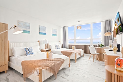 Ocean View Apt in Miami Beach + Parking