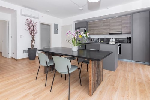 Luxury 2 bedroom apt free parking & balcony