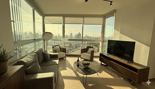 Stunning 3BR with Views, Balcony & Parking